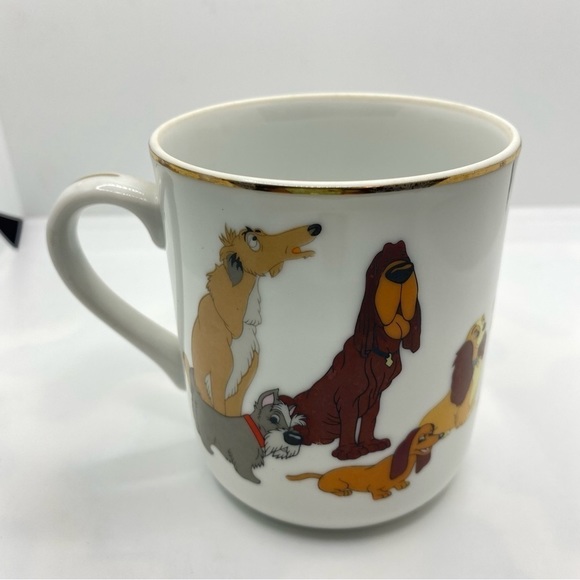 Disney Other - DISNEY Lady And The Tramp Disneyland/ Walt Disney World Vintage Porcelain Mug